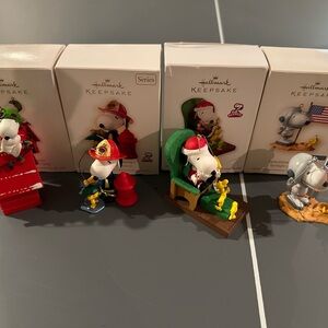 Hallmark Keepsake Snoopy Figurine Collection